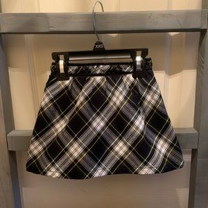 Toddler Girls Plaid Skirt